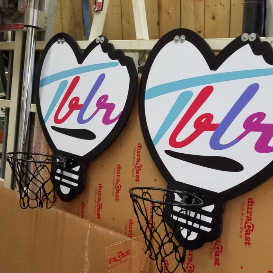 Custom Mini Basketball Hoop