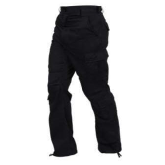 Vintage Paratrooper Fatigue Pant Black