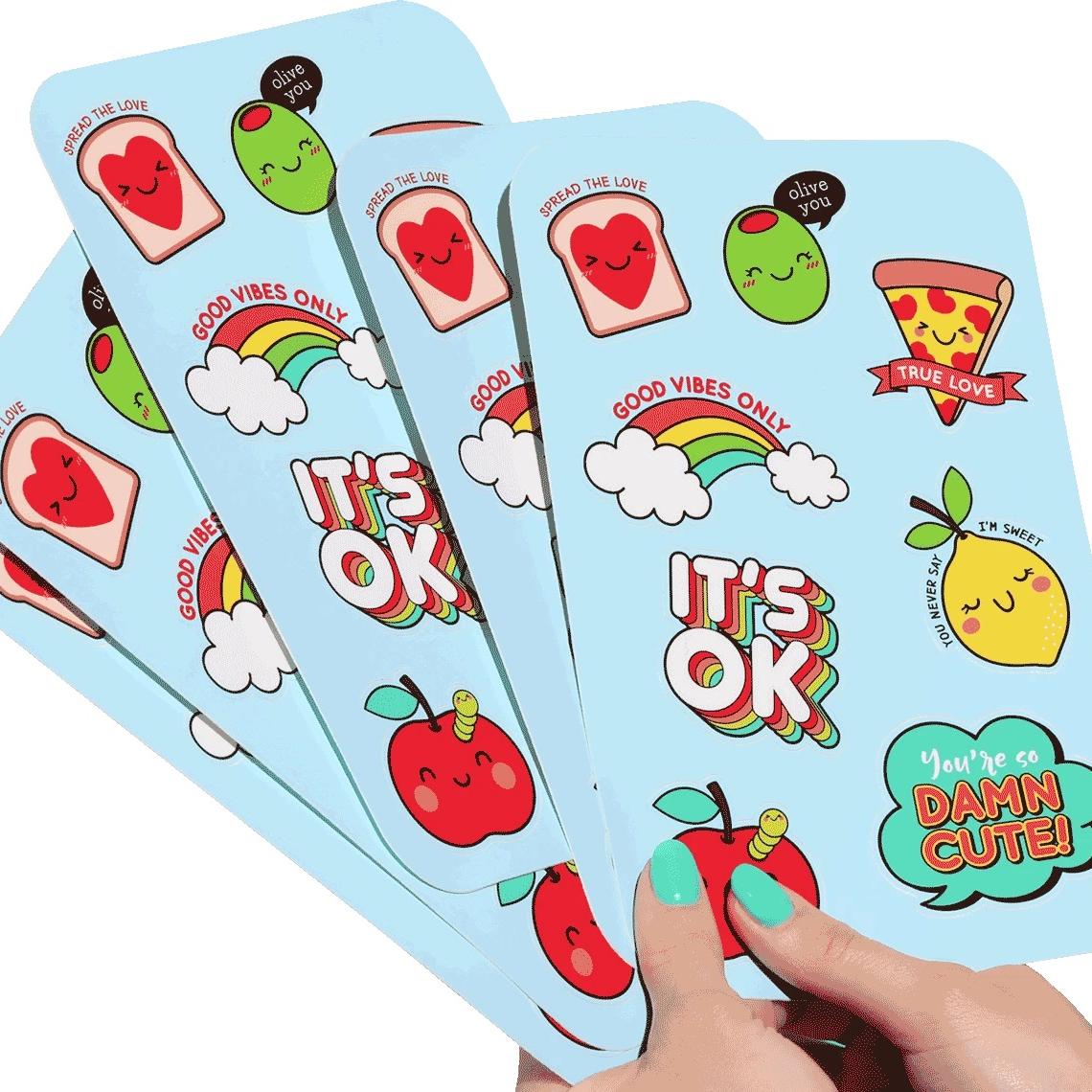 Custom Sticker Sheet Pack 6